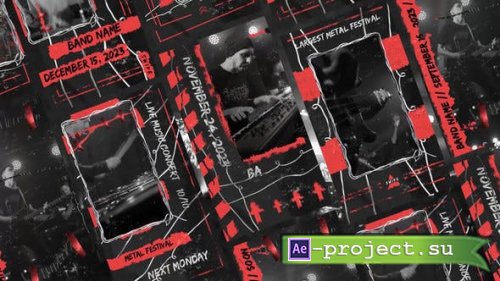 Videohive - Metal Festival Stories - 45228423 - Project for After Effects