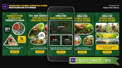 Videohive - Organic Farm Agriculture Instagram Stories - 46117660 - Project for After Effects