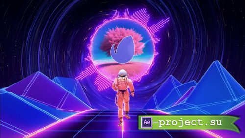 Videohive - Retro Trip (Loop Music Visualizer) - 46089417 - Project for After Effects
