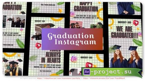 Videohive - Graduation Instagram Stories - 46068621 - Project for After Effects
