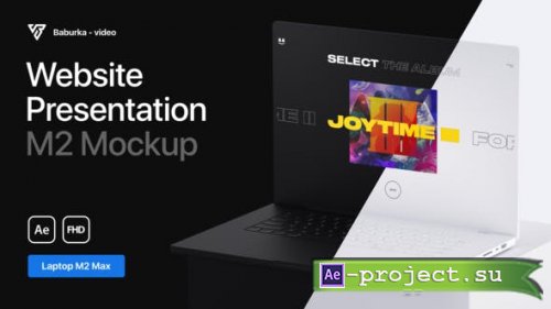Videohive - Website Presentation | Laptop Mockup - 45918522 - Project for After Effects