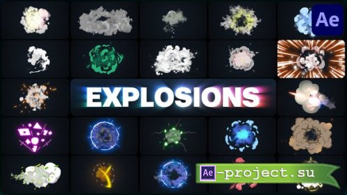 Videohive - Advanced Explosions Pack for After Effects - 46117909 - Project for After Effects