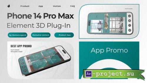 Videohive - App Promo - Phone Presentation - 46087895 - Project for After Effects