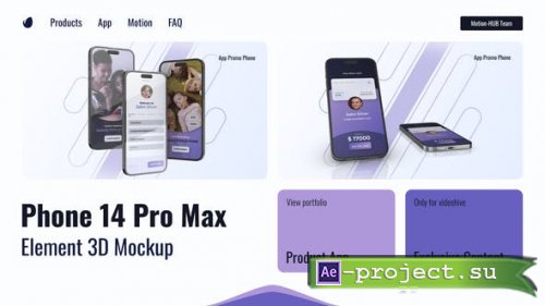 Videohive - Phone Mockup - 46121601 - Project for After Effects