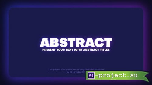 Videohive - Text Animation - 46106374 - Project for After Effects