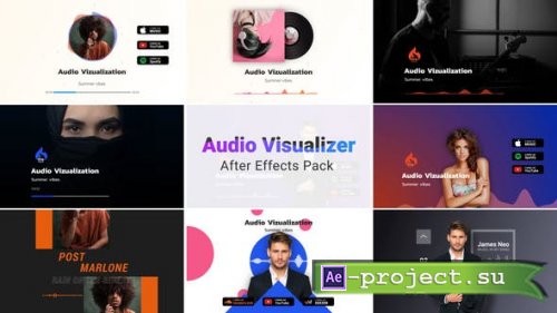 Videohive - Music Visualizer - 46068974 - Project for After Effects