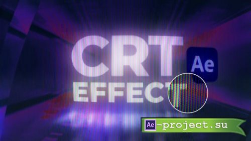 Videohive - CRT Effect - RGB TV Screens - 46062334 - Project for After Effects