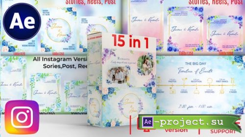 Videohive - 15 in 1 All Weddings Slideshow and Invitations - 46138601 - Project for After Effects