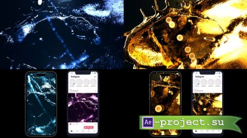 Videohive - Liquid Water & Gold Logo - 45833859 - Project for After Effects
