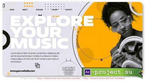 Videohive - Explore Your Music - 46105045 - Project for After Effects