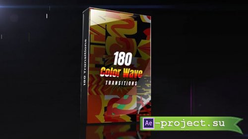 Videohive - Color Wave Transitions - 46132817 - Project for After Effects