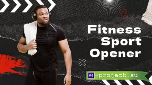 Videohive - Fitness Sport Opener - 46171292 - Project for After Effects