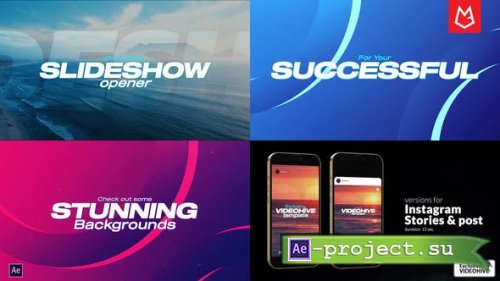 Videohive - Slideshow Opener - 46163633 - Project for After Effects