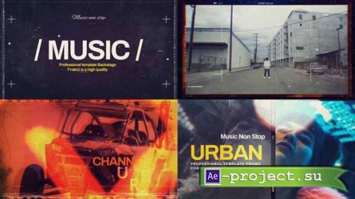 Videohive - Distortion Broadcast Channel - 23549463 - Project for After Effects