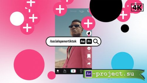 Videohive - Social Opener TikTok - 45914372 - Project for After Effects