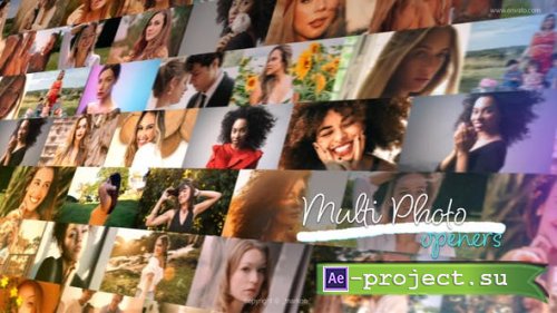 Videohive - Multi Photo Gallery Logo Opener - 46176401 - Project for After Effects