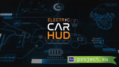 Videohive - Electric Car HUD - 39149452 - Project for After Effects