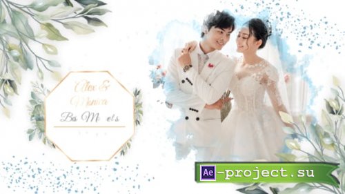 Videohive - Ink Wedding Slideshow - 46187532 - Project for After Effects