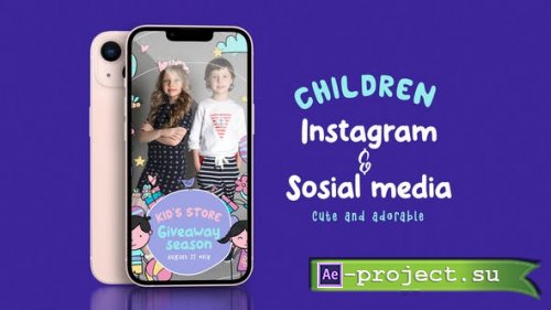 Videohive - Kids Instagram Stories - 46140096 - Project for After Effects
