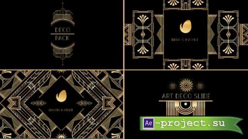 Videohive - Art Deco Element Pack - 20936627 - Project for After Effects