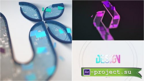 Videohive - Clean 3D Build Logo Reveal - 34395343 - Project for After Effects
