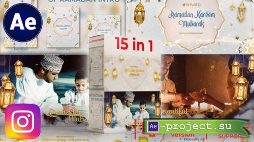 Videohive - 10 In 1 Ramadan Slideshow an Intro - 46180181 - Project for After Effects