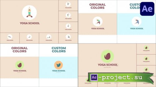 Videohive - Yoga School Logo Reveal for After Effects - 46060865 - Project for After Effects