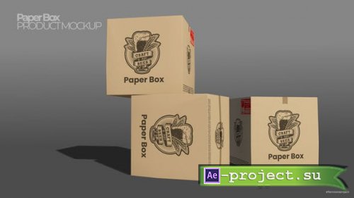 Videohive - Paper Box Opener - 46161359 - Project for After Effects
