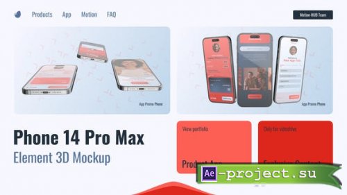 Videohive - App Promo Phone 14 - 46209355 - Project for After Effects