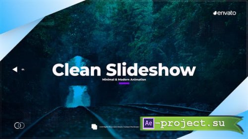 Videohive - Clean Modern Slideshow - 25199830 - Project for After Effects