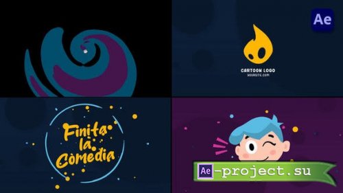 Videohive - 2D Cartoon Wink Logo Opener [After Effects] - 46211639 - Project for After Effects