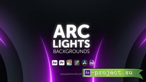 Videohive - Arc Lights Backgrounds - 46253292 - Project for After Effects