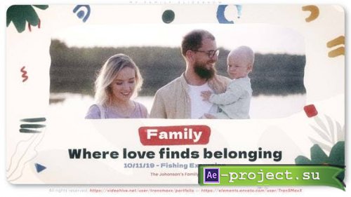 Videohive - My Family Slideshow - 46206045 - Project for After Effects
