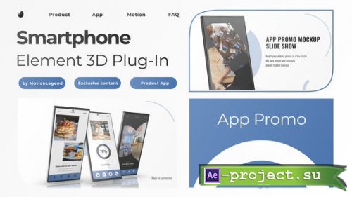 Videohive - Phone Promo Mockup - 46232800 - Project for After Effects