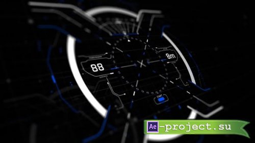 Videohive - Hud Displays & Elements - 22343761 - Project for After Effects