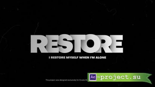 Videohive - Abstract - Text Animation - 46201106 - Project for After Effects