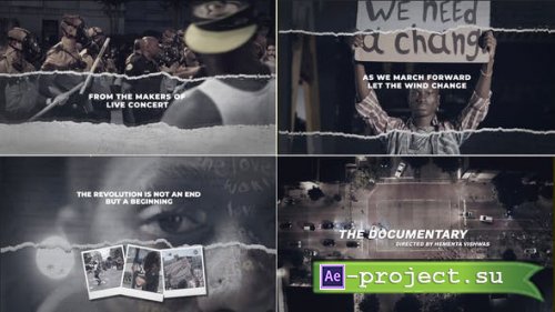 Videohive - Documentary Aggressive - 46119809 - Project for After Effects