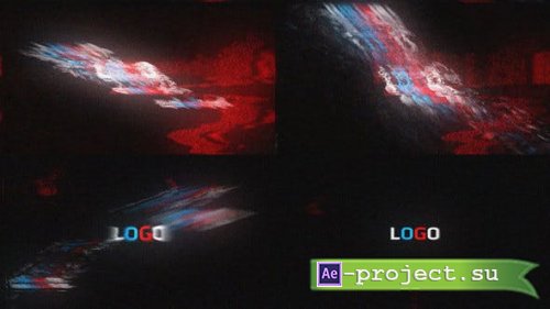 Videohive - Modern Glitch Logo 2023 - 46264946 - Project for After Effects