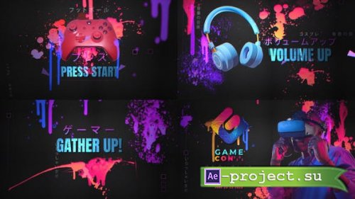 Videohive - Ink Drip & Splash Event Promo Intro - 46282851 - Project for After Effects
