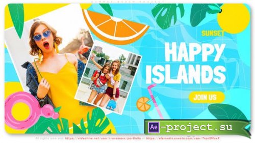 Videohive - Summer Beach Project - 46298864 - Project for After Effects