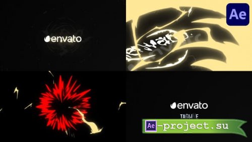 Videohive - Cartoon Explosion Logo Opener for After Effects - 46329940 - Project for After Effects