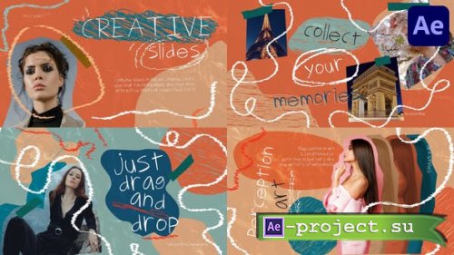 Videohive - Creative Scribble Scenes for After Effects - 46325628 - Project for After Effects