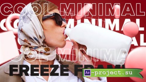 Videohive - Cool Minimal Freeze Frame - 46268701 - Project for After Effects