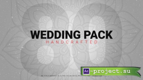 Videohive - Wedding Pack 80+ Handcrafted - 46294281 - Project for After Effects
