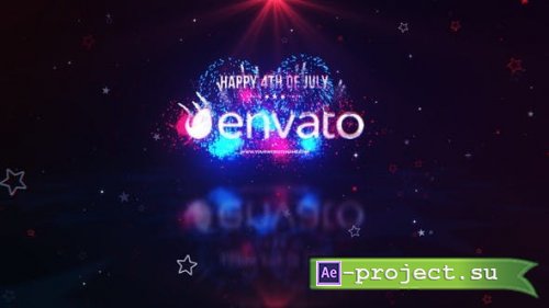 Videohive - 4th of July Logo - 46332255 - Project for After Effects