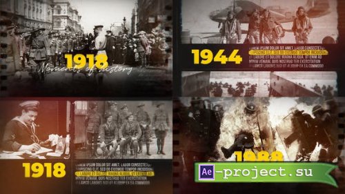 Videohive - Old Memories - History Timeline Slideshow - 46350185 - Project for After Effects