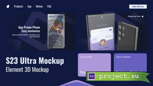 Videohive - Phone Mockups - 46336219 - Project for After Effects