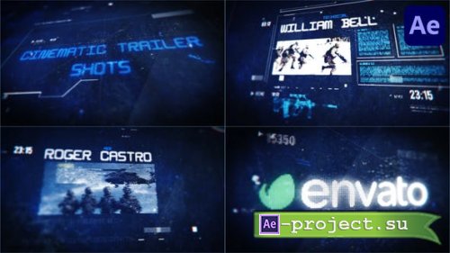Videohive - Cinematic Trailer Shots for After Effects - 46326119 - Project for After Effects