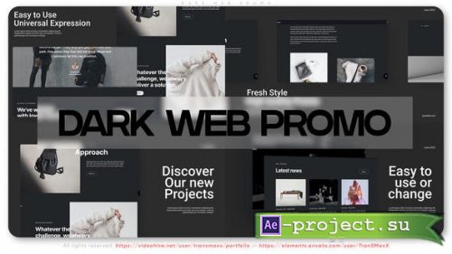 Videohive - Dark Web Promo - 46318005 - Project for After Effects