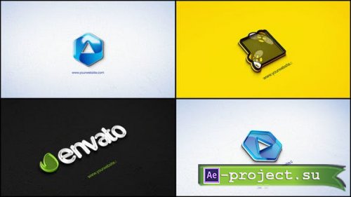 Videohive - Elegant 3D Logo Reveal - 46358730 - Project for After Effects